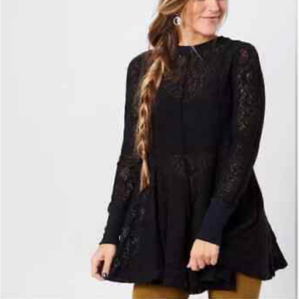 EUC Free People Women’s Knit Tunic Top size XS